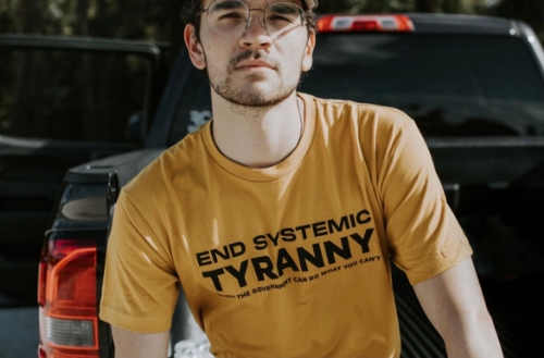 Picture of End Systemic Tyranny Shirt