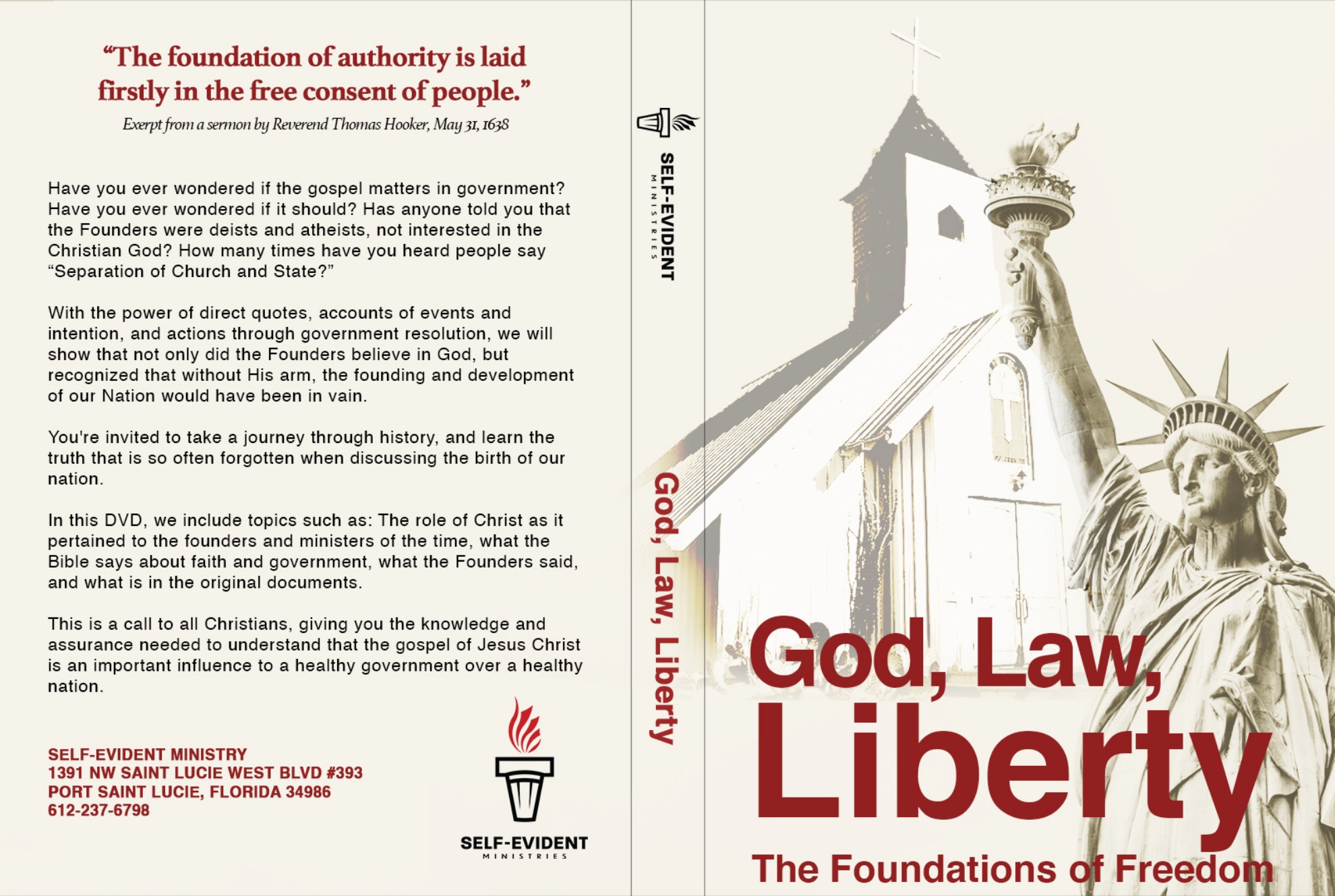 Picture of God, Law, Liberty - The Foundation of Freedom - DVD